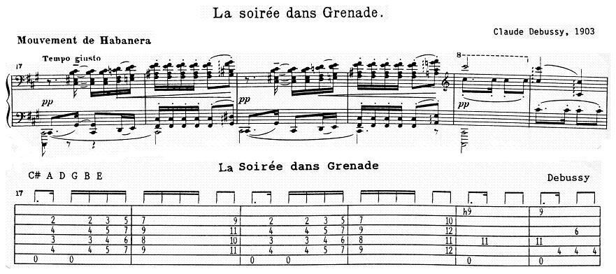 Debussy, La Soiree dans Grenade.