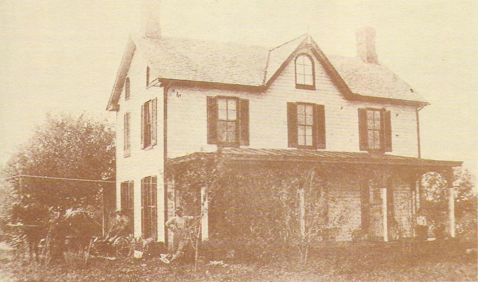 Farmhouse before being raised.
