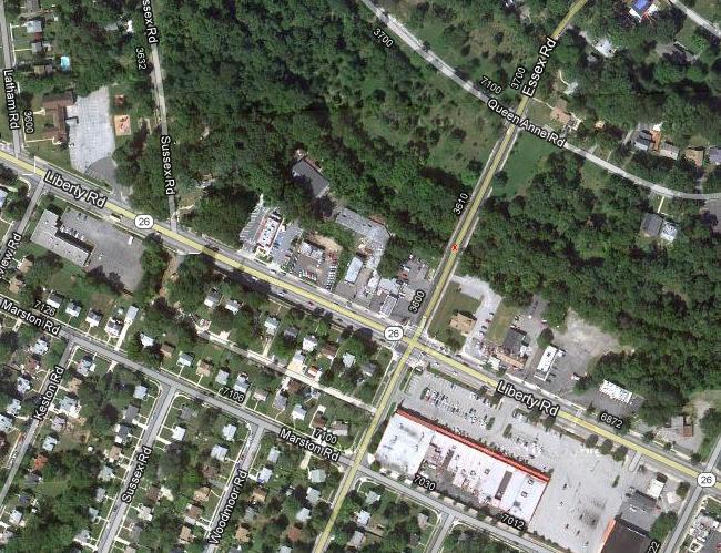 The Bridge over Gwynns Falls.